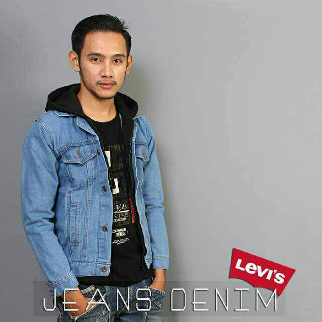 jaket jeans hoodie