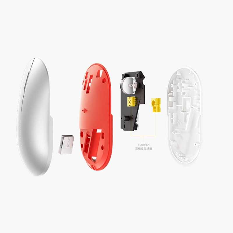 IDN TECH - Xiaomi Mouse Wireless Bluetooth Game Mouse 1000dpi 2.4GHz &amp; Bluetooth - XMWS001TM