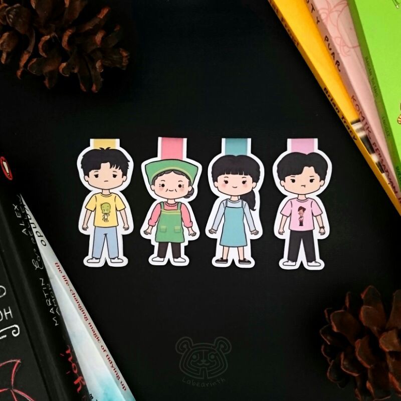 

Start-Up Magnetic Bookmark | Pembatas Buku Magnet Team Han Ji Pyeong Nam Do San Seo Dal Mi Halmeoni