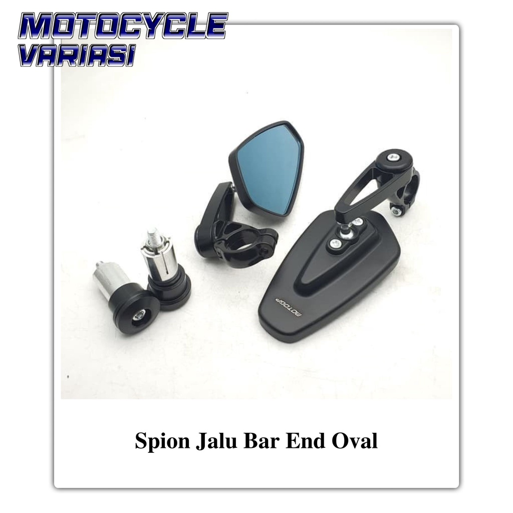 Spion Jalu Bar End Oval Cnc motogp universal nmax aerox vario mio dll