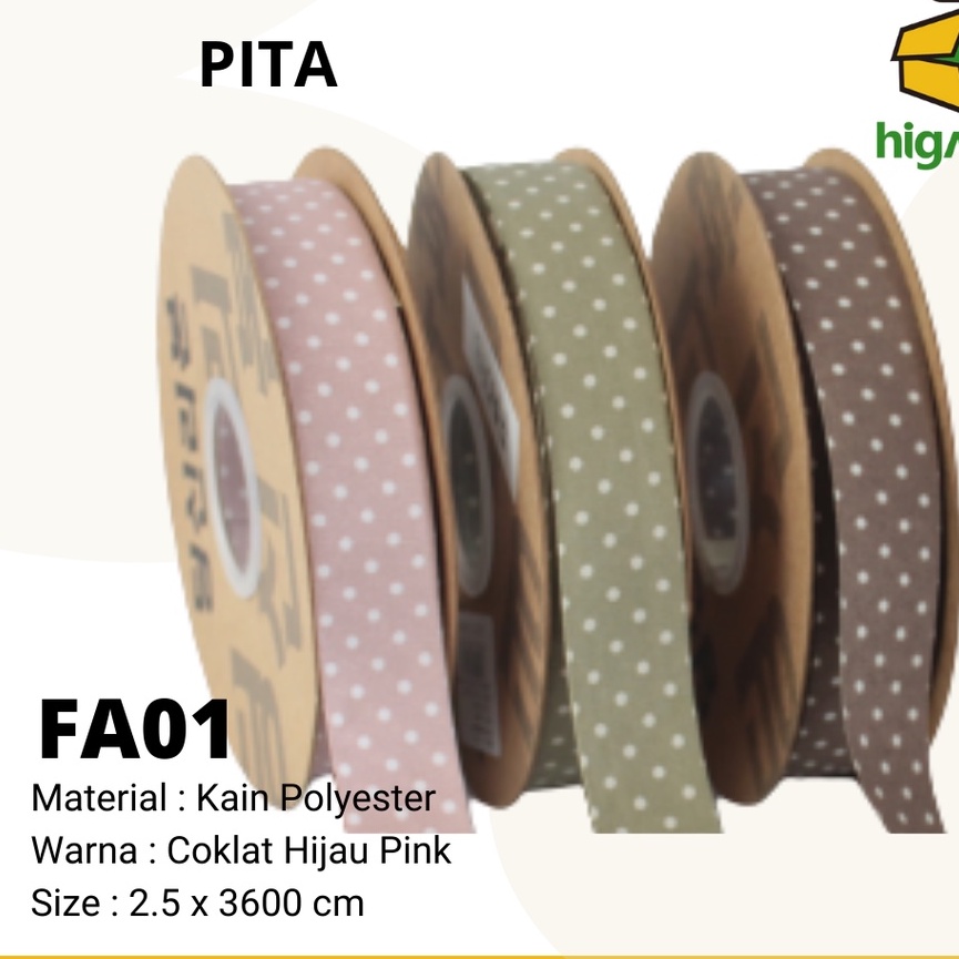 Pita Kado Polyester Motif Polkadot I FA01