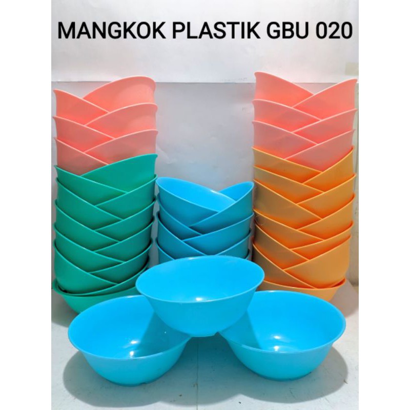 MANGKOK PLASTIK PER LUSIN