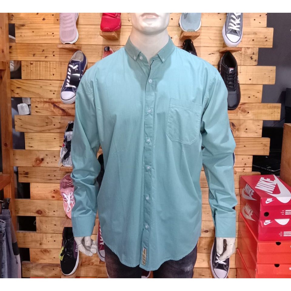 KEMEJA PANJANG KATUN POLOS DISTRO ORIGINAL BANDUNG TERBARU