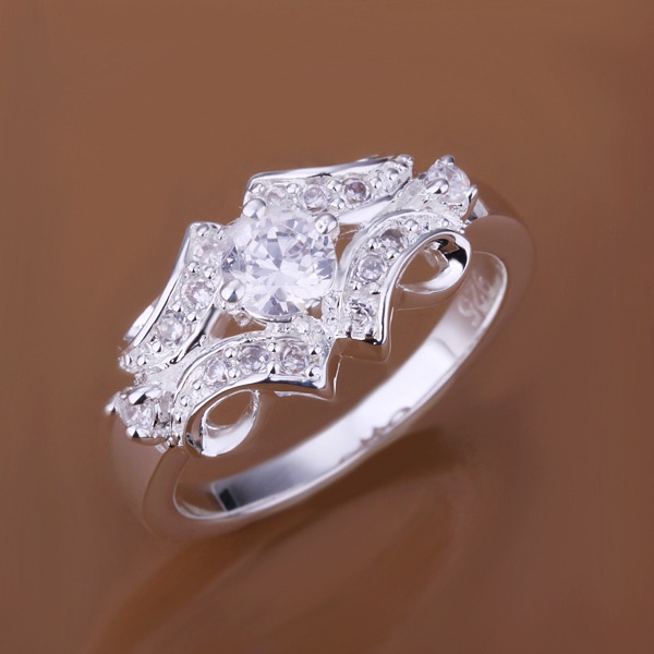 Cincin Perak 925 Wanita Sederhana