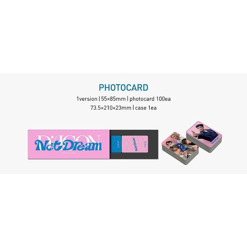 Sharing : Photocard D'icon NCT DREAM - Dicon Dfesta Mini Edition 102 | PC Jaemin Jeno Mark Jisung Ha