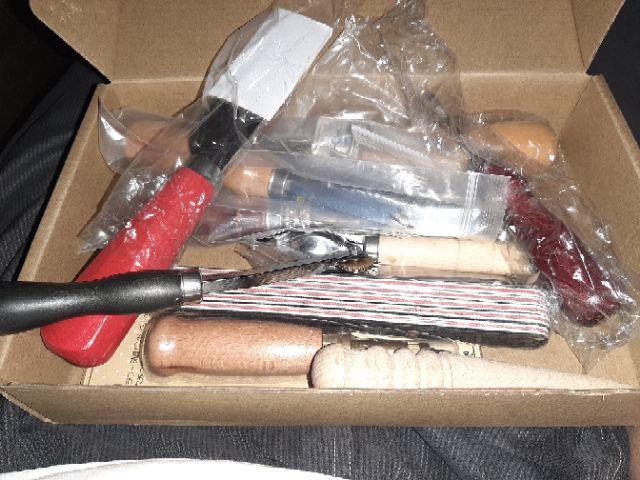 Peralatan Seni Diy Kulit 18in1 Leather Craft Stitching Tool Set Wa134 Titangadget