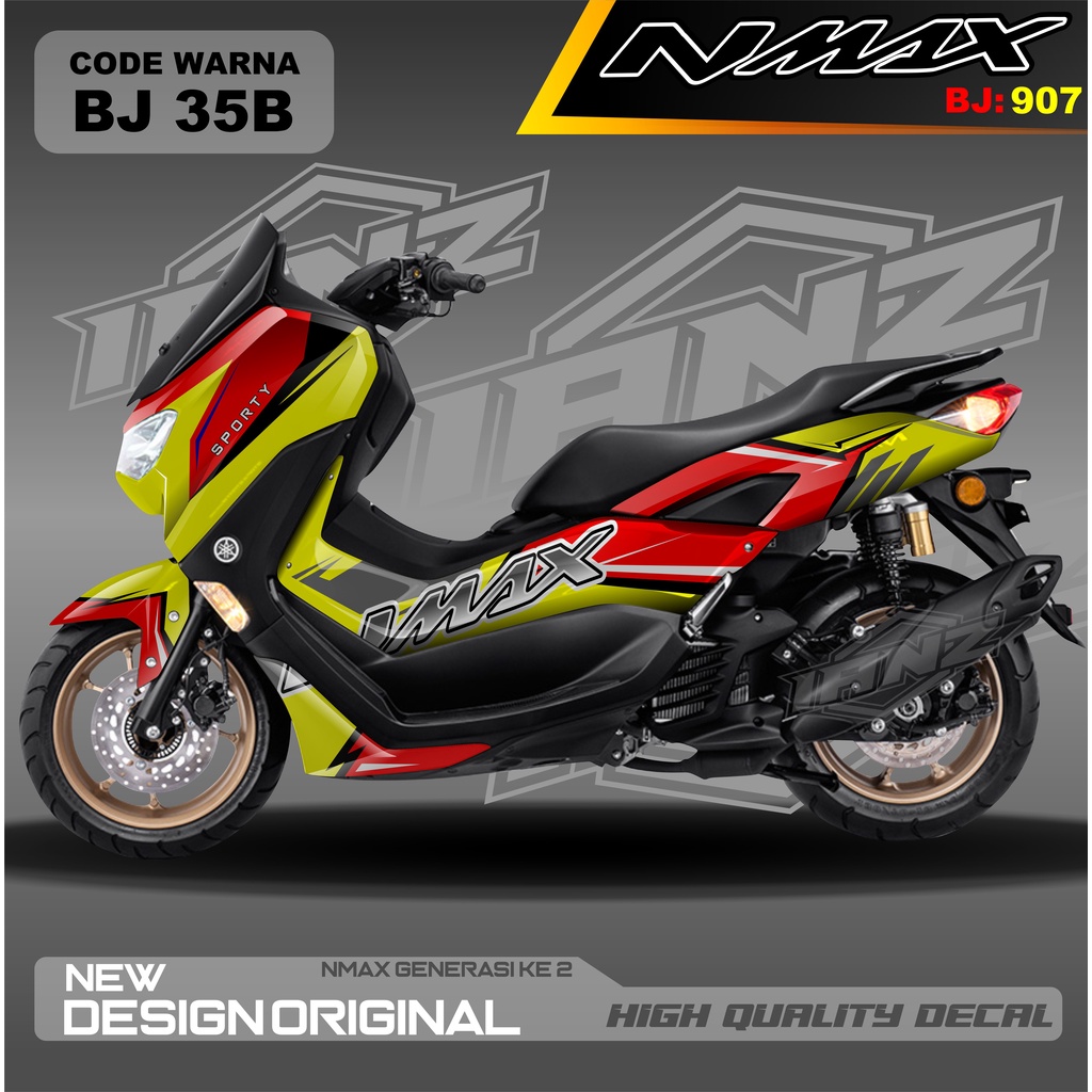 STICKER DECAL ALL NEW NMAX / DECAL FULL BODY NMAX / DECAL STIKER FULL BODY NMAX / STIKER DECAL NMAX TERBARU / sticker nmax / decal nmax / stiker motor nmax / decal new nmax