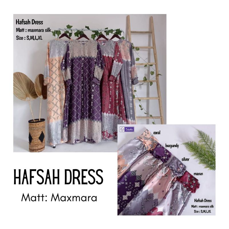 HAFSAH DRESS / Maxmara Dress / Terkini