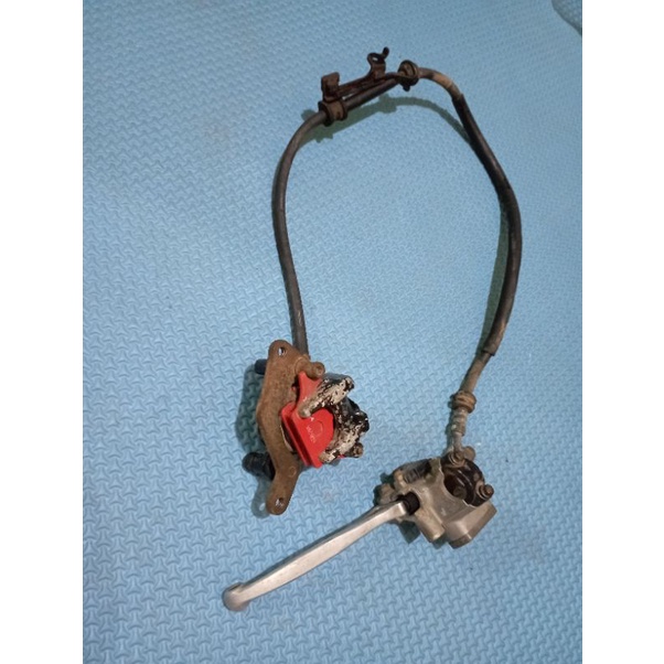 CAKRAM DISC DEPAN ASSY HONDA REVO ABSOLUT REVO VIT LAMA ORIGINAL