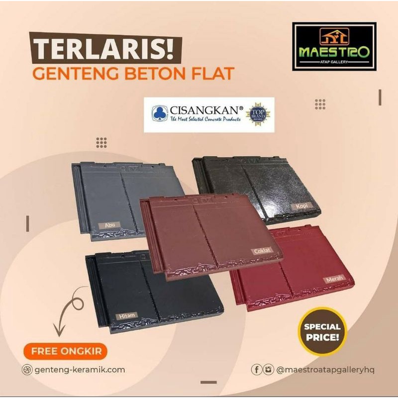 Genteng Beton Cisangkan series