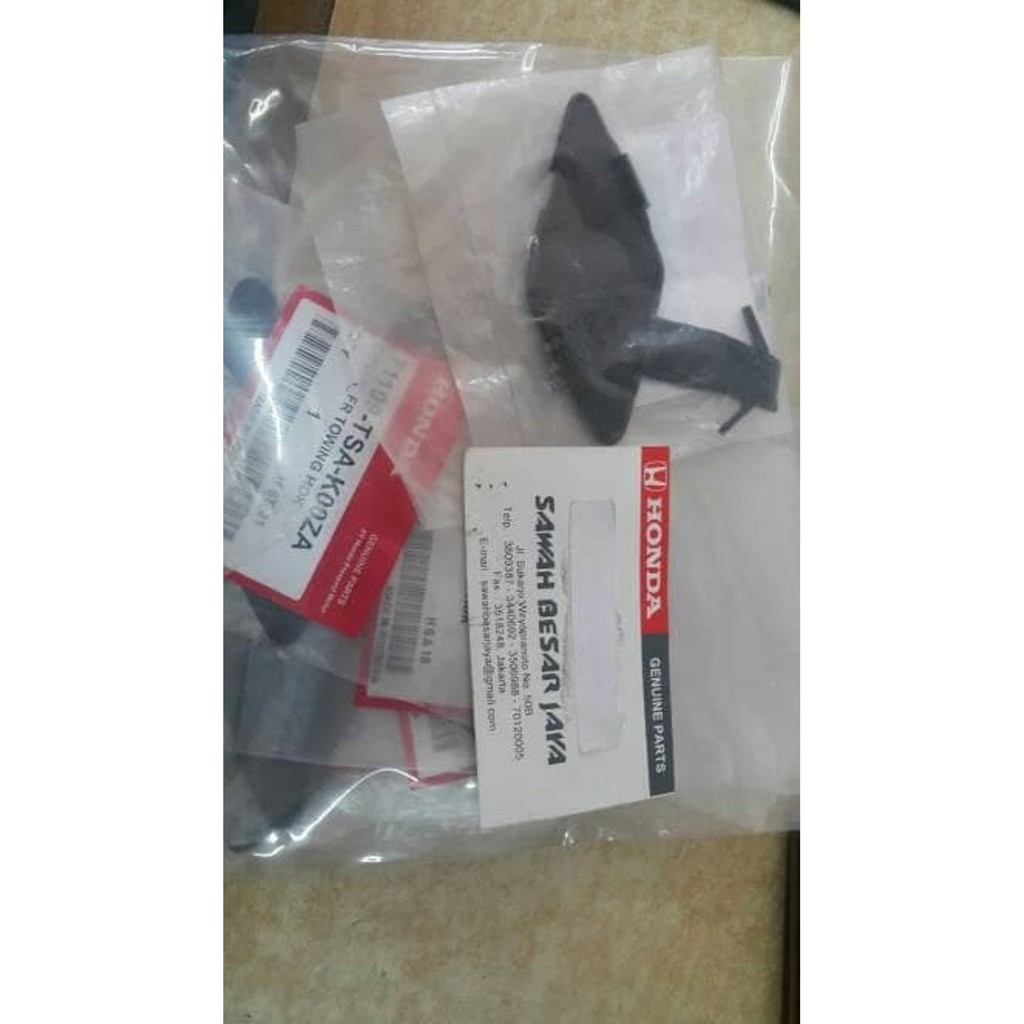 Super Sale tutup - cover towing - hook bumper depan brv ori