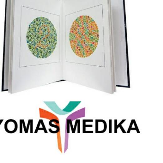 ✹ Buku Tes Buta Warna Ishihara 14 Plates ❀