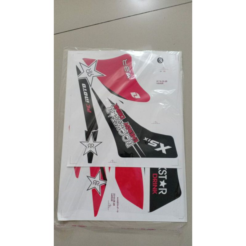 sticker motor mini trail mt2