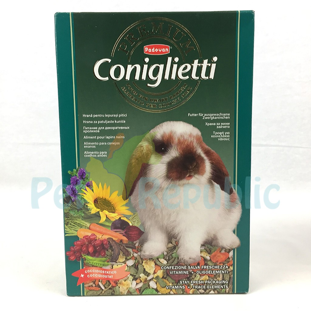 

Makanan Kelinci Premium PADOVAN Premium Coniglietti 500gr