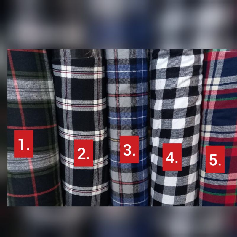 Kain Flanel Import 12345