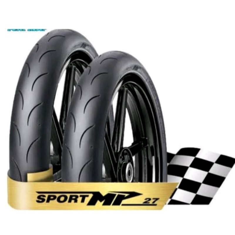 Ban tubeless FDR mp27 (soft compound) 90/80 14 free pentil