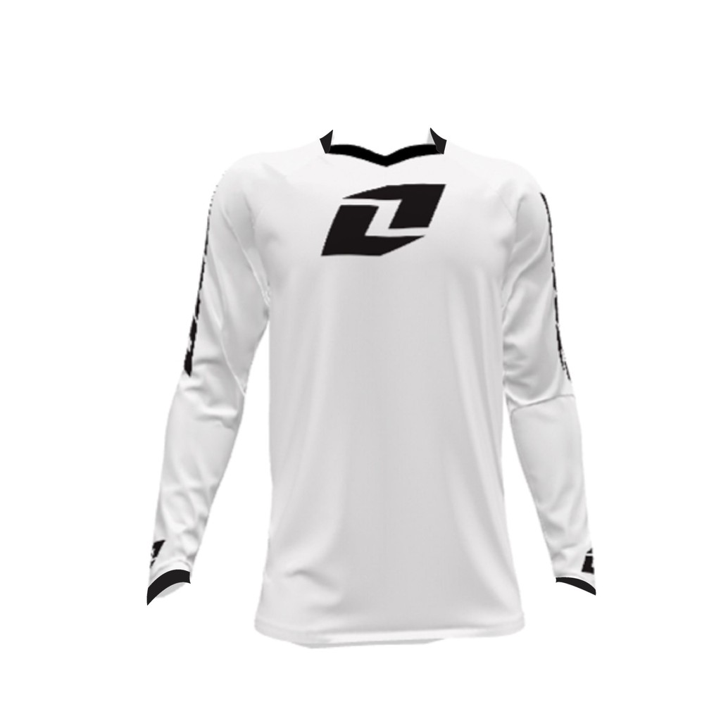 Download Jersey Sepeda Gowes One Putih List Hitam | Shopee Indonesia