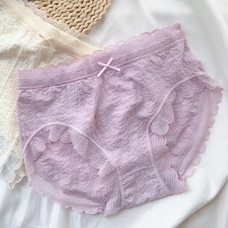 Renda Lucu Wanita Celana Dalam Seksi Nyaman Lembut CD
