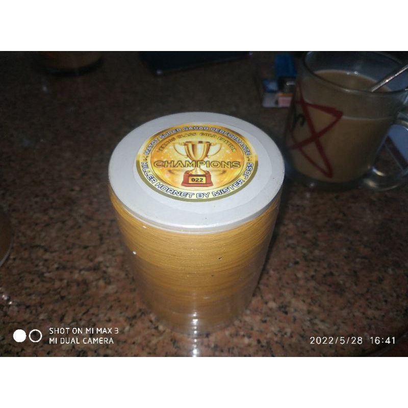 gelasan killer hornet matot champions 6000 yards.class turnament size 23