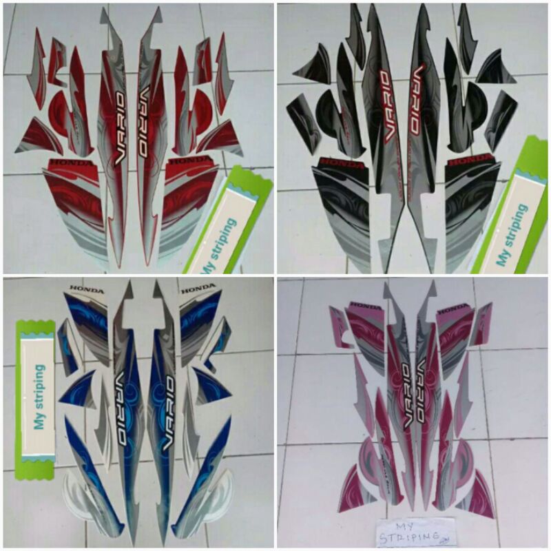 Jual Stiker Sticker Striping Vario 110 2010 2011 | Shopee Indonesia