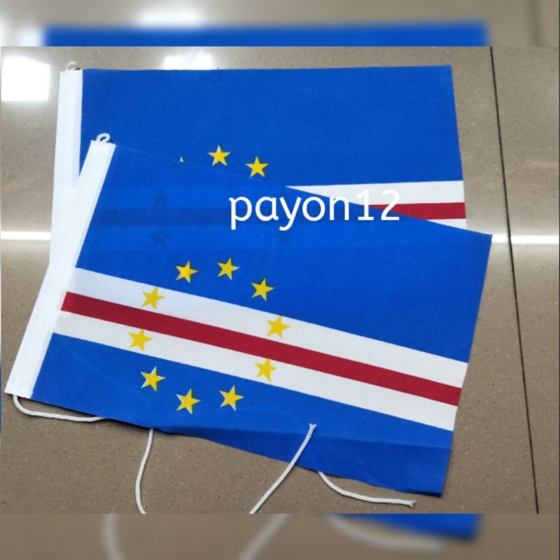 bendera meja negara CAPE VERDE