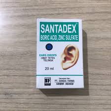 SANTADEX TETES TELINGA 20 ML CAIRAN PEMBERSIH TELINGA AMPUH