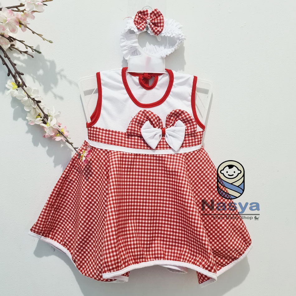 [P-064] Dress Bayi New Born (0-6 bulan) - planet kids