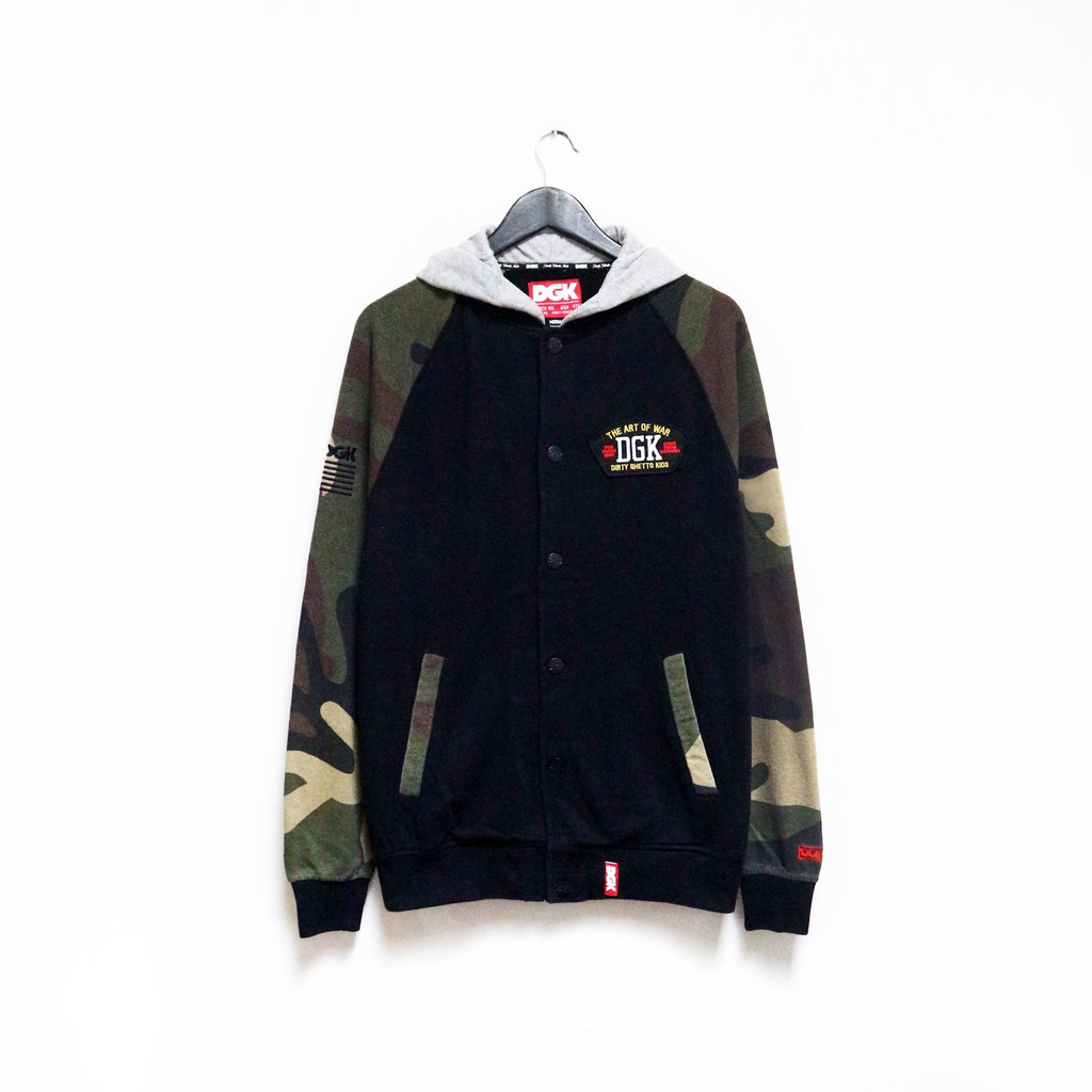 DGK CAMO VARSITY HOODIE