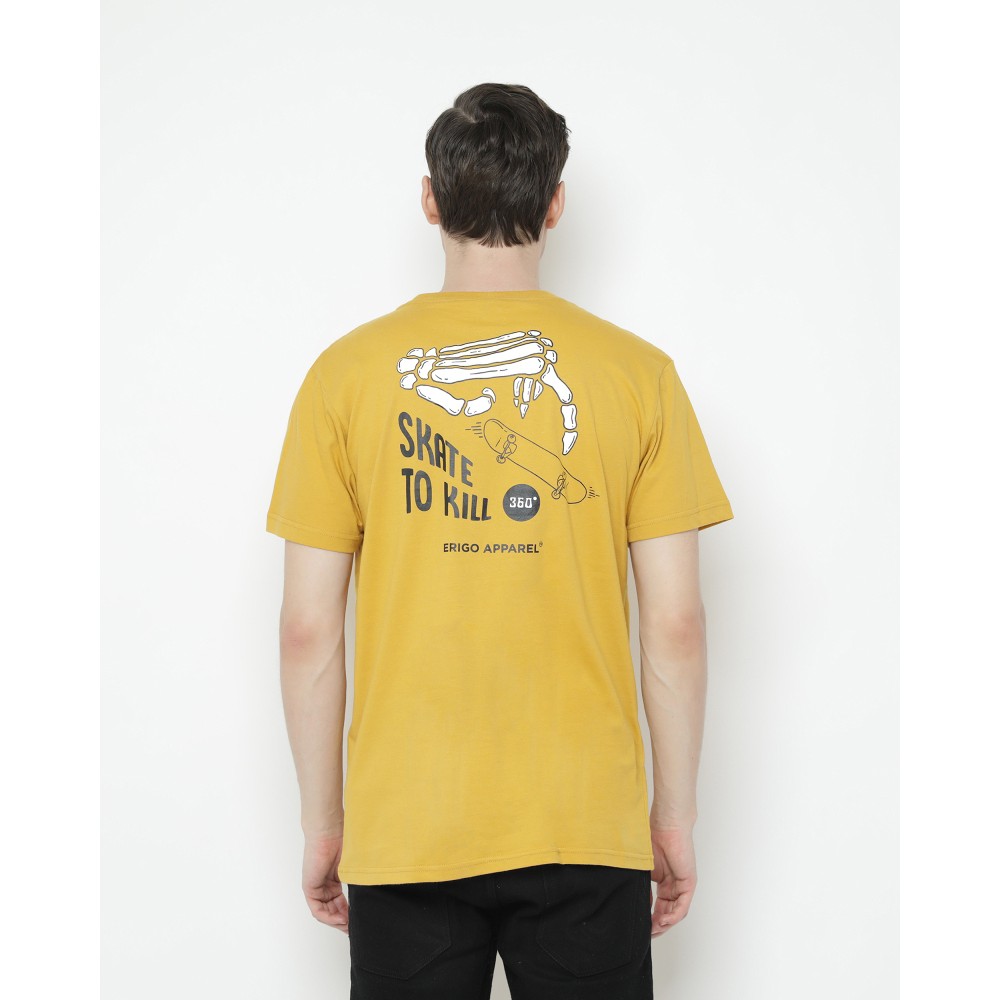 

Erigo T-Shirt Skate Kill Mustard