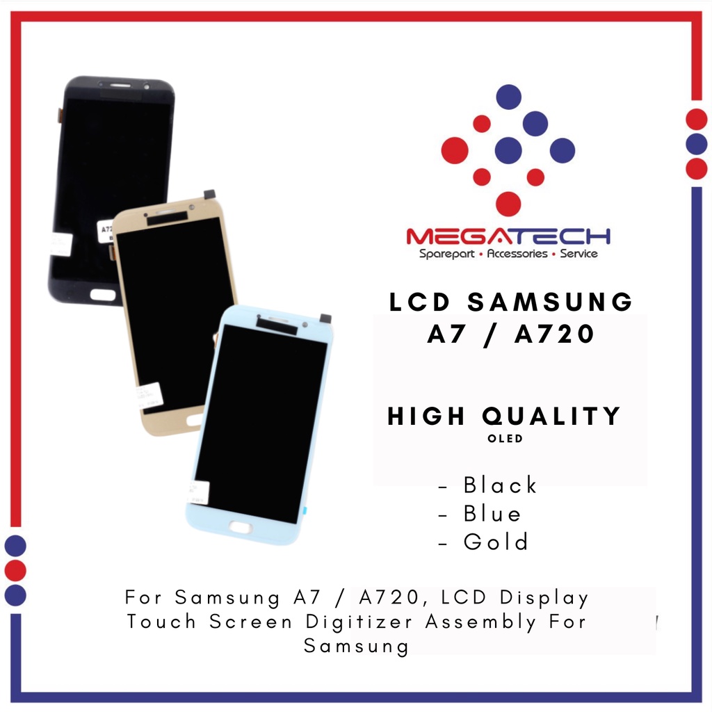 LCD Samsung A7 2017 / A720 Fullset Touchscreen - OLED