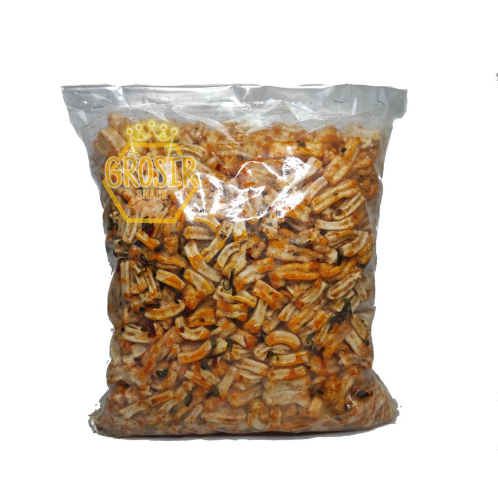 Kerupuk Belimbing Seblak Kering 500gr+ Extra Daun Jeruk