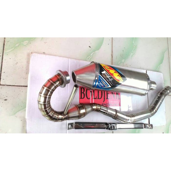 Knalpot racing KLX150 DTRACKER CRF150 fmf titan jooss
