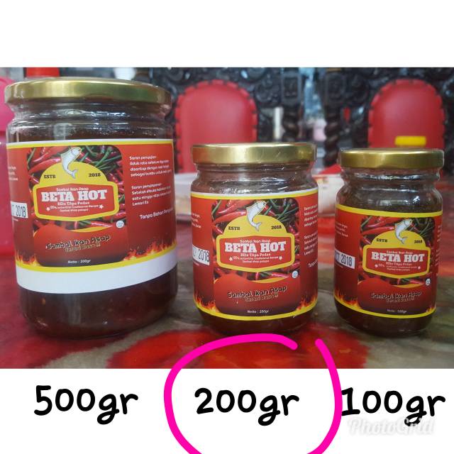 

Sambal ikan asap BETA HOT
