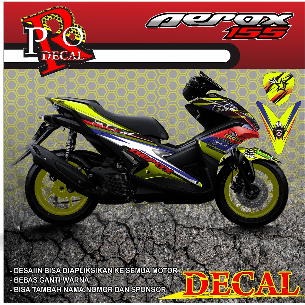 DEKAL AEROX STABILO/DECAL AEROX STABILO/DECAL AEROX TERLARIS/DECAL AEROX STABILO TERLARIS