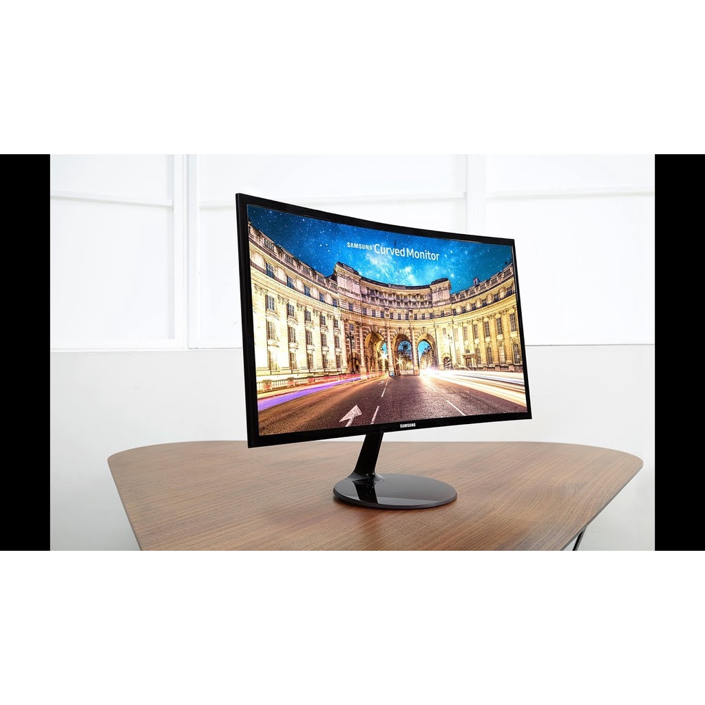 Monitor LED Samsung 24 Inch CF390 FHD Curved Garansi Resmi