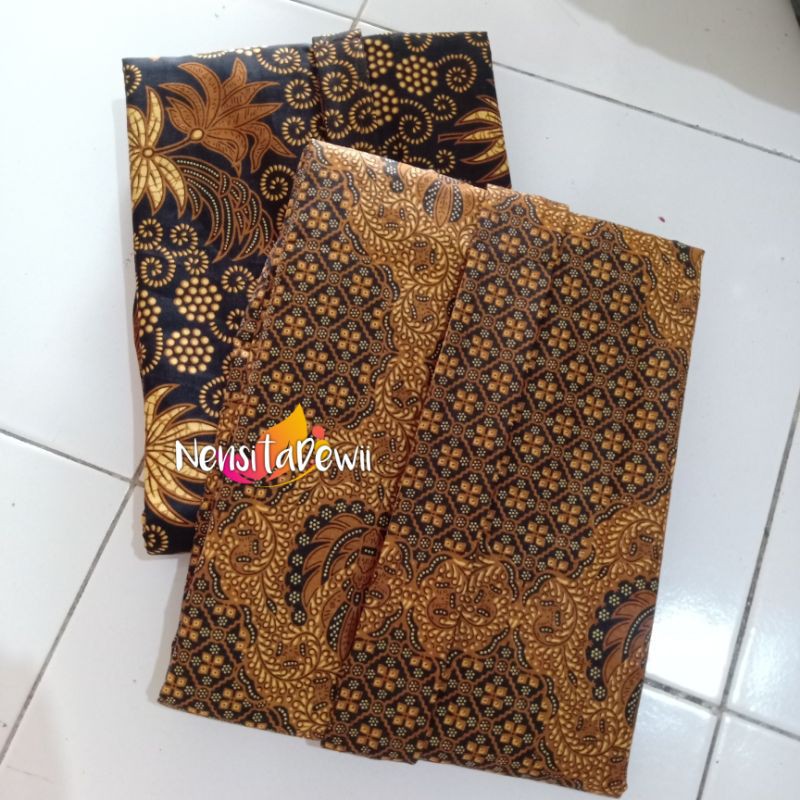 Jarik Instan Dasar Cokelat / Motif Lengkap