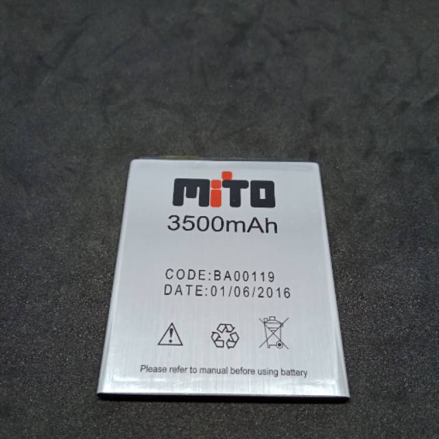 Batre bt mito M16 A550 BA000119 original