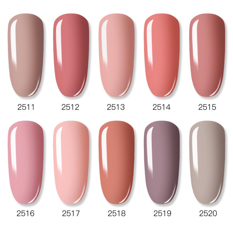 ORIGINAL ROSALIND NUDE SERIES GEL NAIL POLISH UV LED 7 ML WARNA RA2501 - RA2520