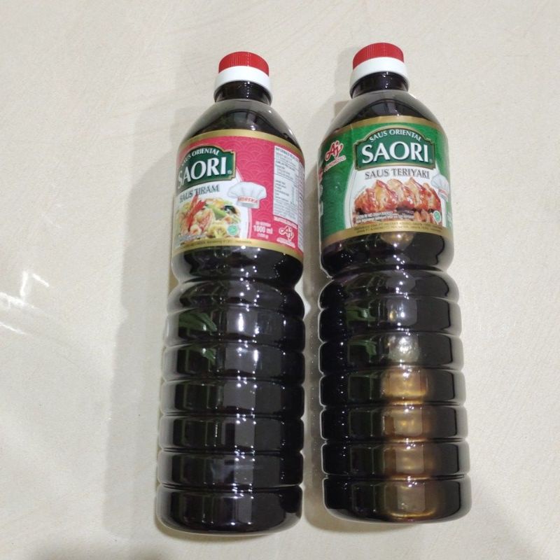 

Saori saus teriyaki dan saus tiram 1 liter