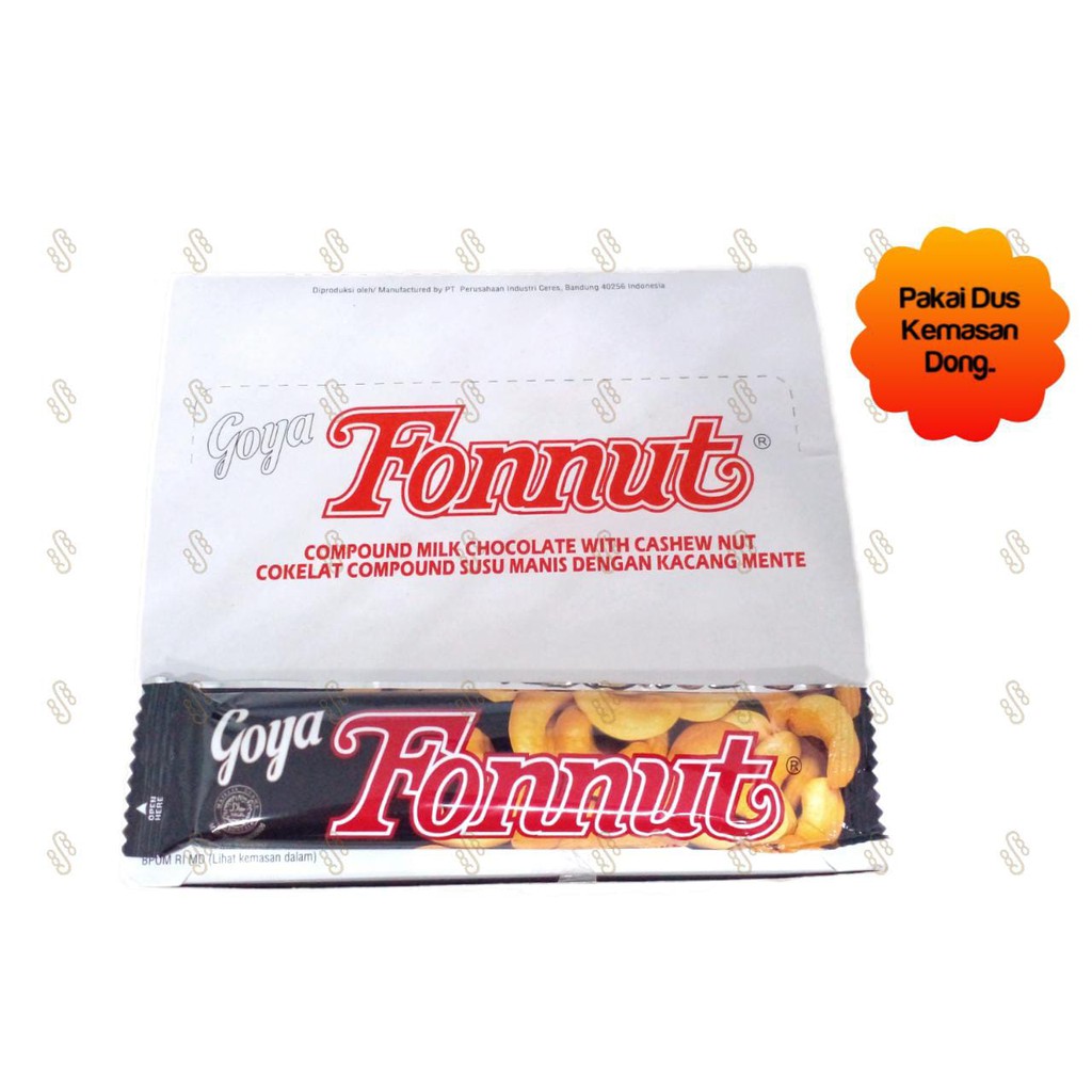 

Fonnut Milk Nut 12gr - Pak Isi 24 Pcs