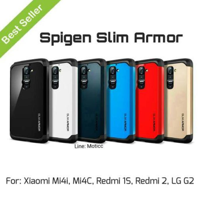 Spigen Slim Armor Case Lg G2, Xiaomi Redmi 1S, Redmi 2, Mi4I, Mi4C