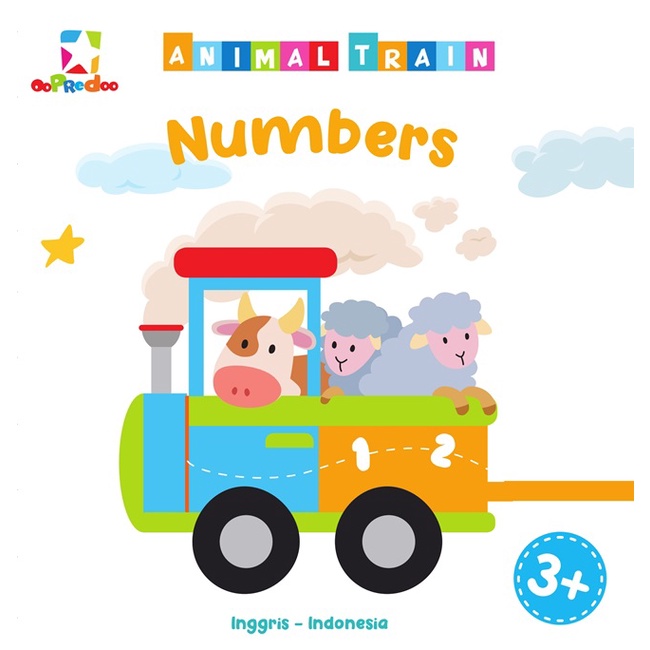 OPREDO ANIMAL TRAIN - NUMBERS