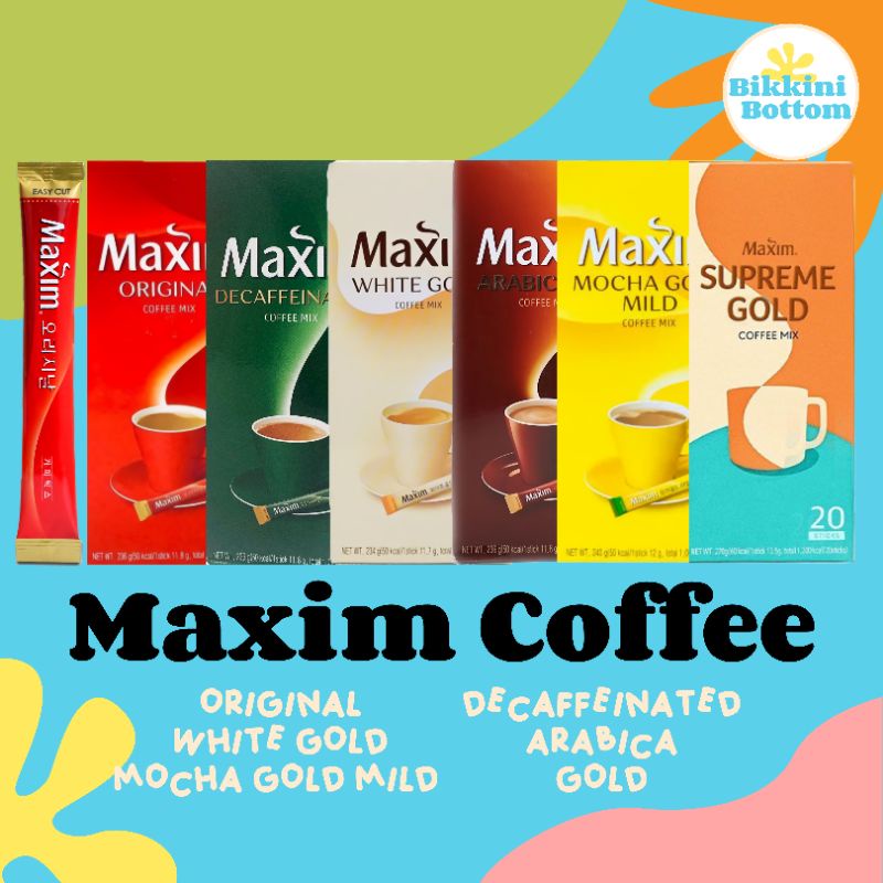 Kopi Maxim Korea / Maxim Coffee Korea / Coffee