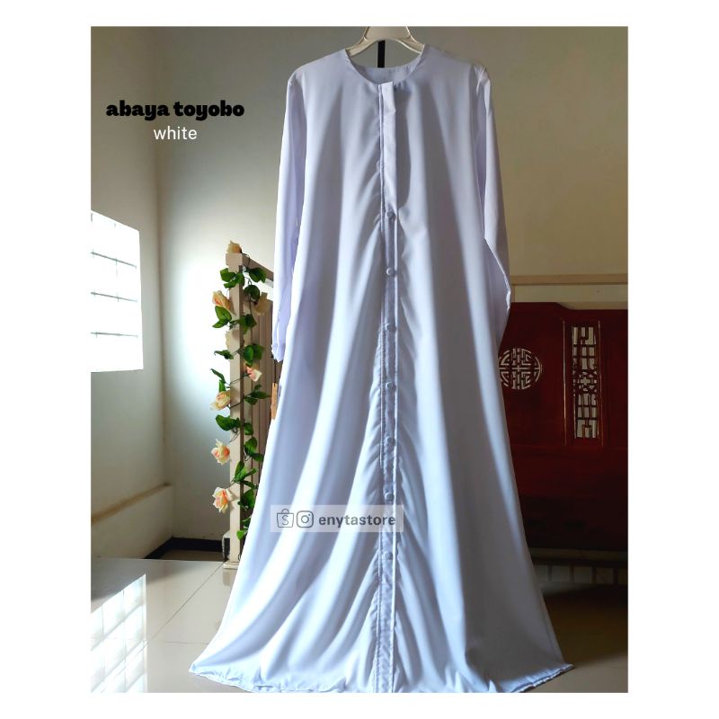 Gamis Abaya toyobo | busui friendly | 1 kg muat 3 pcs