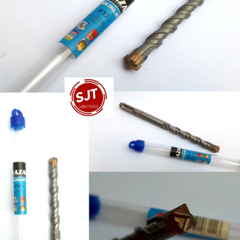 Lazaro / SDS Plus / Mata Bor Tembok Beton 160 × 12mm Hammer Drill