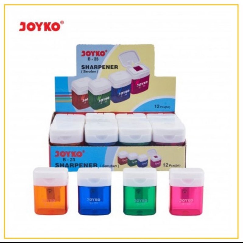 

Serutan JOYKO B23 B-23 Tabung sharpener penajam pensil pengkorok rautan