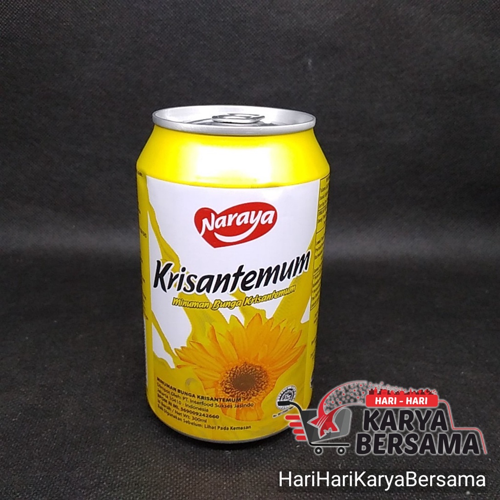 

MINUMAN NARAYA CHRYSANTHEMUM KALENG 300ML