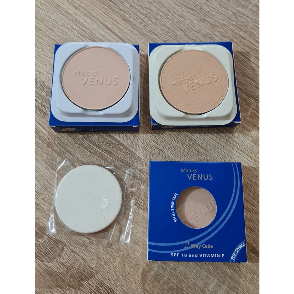 MARCKS VENUS TWO WAY CAKE REFFIL / VENUS TWC REFFIL / VENUS BEDAK PADAT