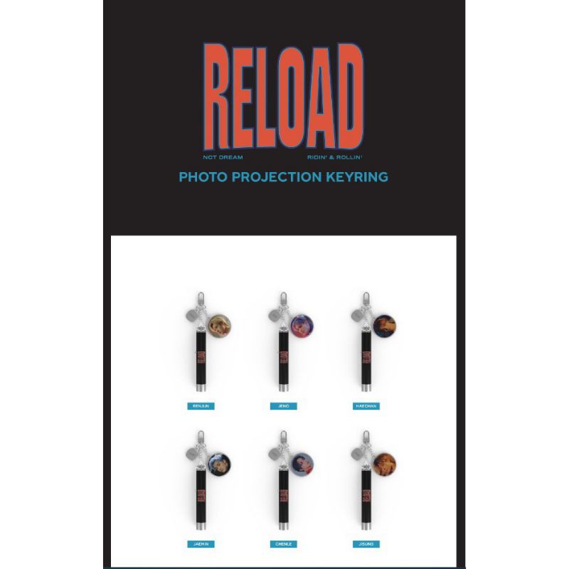 [ NCT DREAM ] PHOTO PROJECTION KEYRING HAECHAN