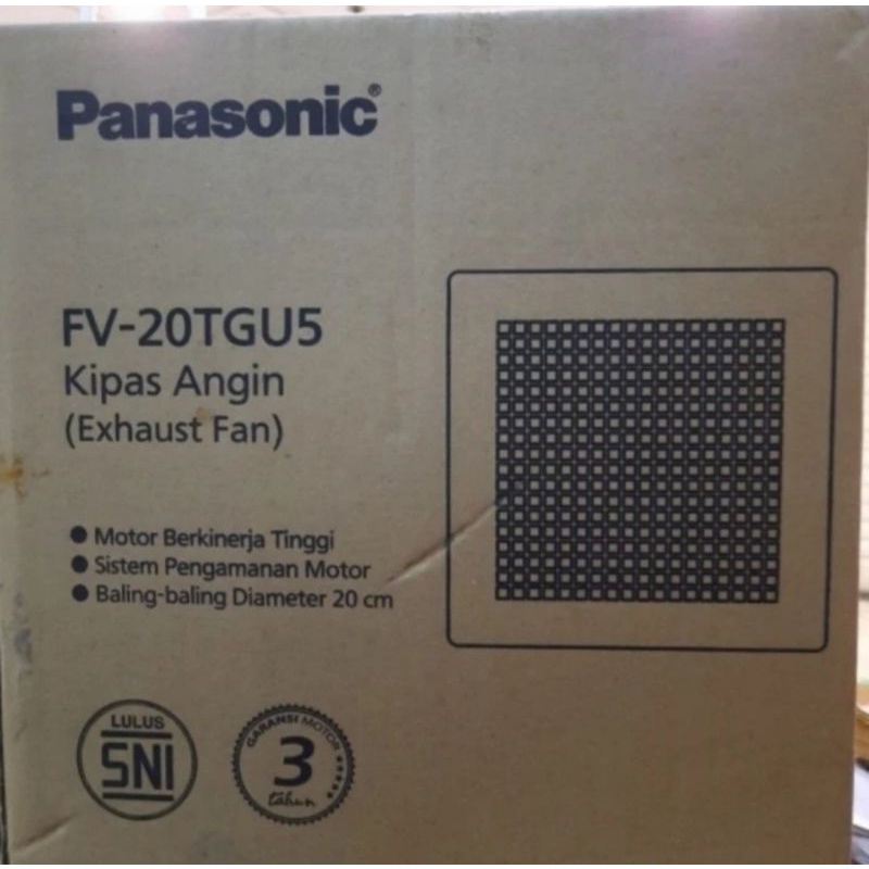 PANASONIC EXHAUST FAN CEILING PLAFON FV20TGU 8 Inch